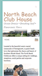 Mobile Screenshot of northbeachclubhouse.com